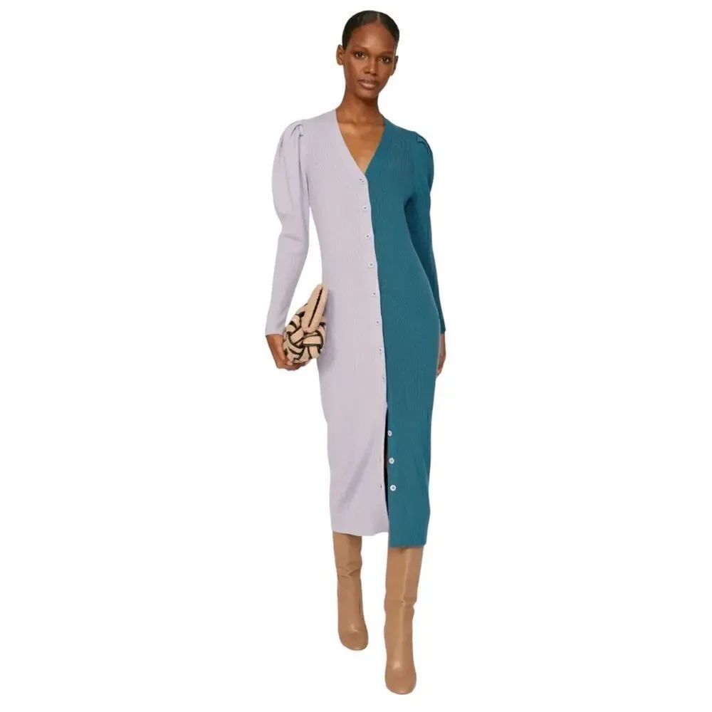 Busayo Collective Rib Sweater Dress Size XXL